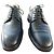 Autre Marque Carmina Shoemaker Scarpe Derby in pelle nera Nero