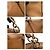 Borsa Tote Coach in pelle granulata marrone - vista 15