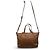 Borsa Tote Coach in pelle granulata marrone - vista 2