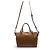 Borsa Tote Coach in pelle granulata marrone - vista 4