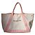 Balenciaga Cabas Tote Bag Paris Beige Melocotón - vista 7