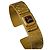 Autre Marque Bracciale manchette Maroussia Slava Zaitsev in metallo dorato Marrone D'oro