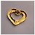 Yves Saint Laurent Broche Cœur Dorée - vue 5