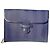 Christian Dior Clutch a Righe Blu Navy Blu scuro