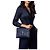 Christian Dior Clutch a Righe Blu Navy Blu scuro - vista 4