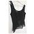Prada Linea Rossa Top in Garza di Cotone Nero - vista 3