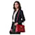 Yves Saint Laurent Sac à main Satchel en cuir rouge  - vue 3