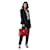 Yves Saint Laurent Sac à main Satchel en cuir rouge  - vue 5