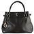 Borsa a mano Ralph Lauren in pelle nera Nero