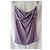 Gucci Top de seda lila drapeado Lavanda - vista 5