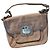 Longchamp Sac à main en cuir effet python beige