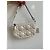 Borsa Dior Caro Pouch in pelle bianca Bianco - vista 10