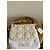 Borsa Dior Caro Pouch in pelle bianca Bianco - vista 2