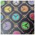 Autre Marque Carla Colucci Beauty Case Monogramma Marrone Multicolore - vista 5