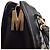 Borsa a mano Moschino in nylon nero e pelle con portamonete - vista 10