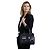 Borsa a mano Moschino in nylon nero e pelle con portamonete - vista 2