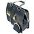 Borsa a mano Moschino in nylon nero e pelle con portamonete - vista 4