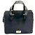 Borsa a mano Moschino in nylon nero e pelle con portamonete - vista 5
