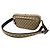 Borsa a Spalla Gucci GG Canvas Beige Marrone scuro - vista 2