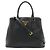 Bolso 2way de piel Prada 1BA239 Negro