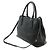Bolso 2way de piel Prada 1BA239 Negro - vista 2