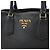 Bolso 2way de piel Prada 1BA239 Negro - vista 8