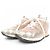 Sneakers Louis Vuitton Marrone Beige - vista 3