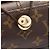 Louis Vuitton Abbesses Monogram Schultertasche Braun - Ansicht 6