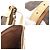 Borsa a Spalla Louis Vuitton Odeon PM Monogram Marrone - vista 10