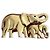 Cartier Spilla Elephant Candy con occhi in smeraldo D'oro