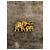 Cartier Spilla Elephant Candy con occhi in smeraldo D'oro - vista 3