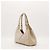 Gucci Borsa Jackie Hobo in Pelle Monogramma Beige - vista 4