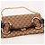 Gucci Borsa a tracolla Horsebit in tela monogramma Marrone - vista 6