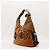 Gucci Borsa Hobo Horsebit in Pelle e Scamosciato Marrone - vista 2