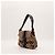 Gucci Borsa Hobo Abbey in tela monogram Marrone Nero Porpora - vista 2