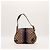 Gucci Borsa Hobo Abbey in tela monogram Marrone Nero Porpora - vista 3