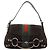 Gucci Borsa Hobo in Tela Monogram Horsebit Marrone Monogramma
