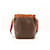Céline Borsa a Secchiello Monogram Marrone Monogramma  - vista 3