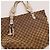 Gucci Borsa Tote in Tela Monogramma GG Marrone Beige - vista 6