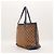 Gucci Borsa Tote in Tela Monogramma GG Marrone Blu - vista 4