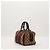 Gucci Borsa Boston Monogram GG Marrone Rosso Verde Monogramma - vista 2