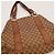 Gucci Borsa Tote GG Supreme in tela monogrammata e pelle Marrone - vista 6
