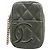 Chanel Cambon Lambskin Cigarette Case Black