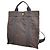 Hermès Hermes Gray Canvas Backpack Brown