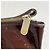 Borsa a tracolla Louis Vuitton Vernis Rosewood Avenue Bordò - vista 7