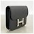 Hermès Portafoglio Constance in pelle Epsom nera Nero - vista 2