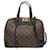 Borsa Louis Vuitton Monogram Macassar Retiro Marrone Nero