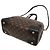 Borsa Louis Vuitton Monogram Macassar Retiro Marrone Nero - vista 2