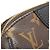 Borsa Louis Vuitton Monogram Macassar Retiro Marrone Nero - vista 7