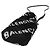 Portacellulare Balenciaga Everyday 596564 Nero Bianco - vista 2